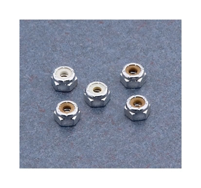 Drag Specialties Chrome 1/4-20 Nylon-Insert Lock Nuts