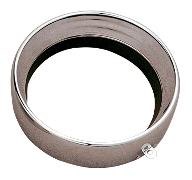 Drag Specialties Extended Headlight Trim Ring For Harley Softail / Sportster 1993-2012
