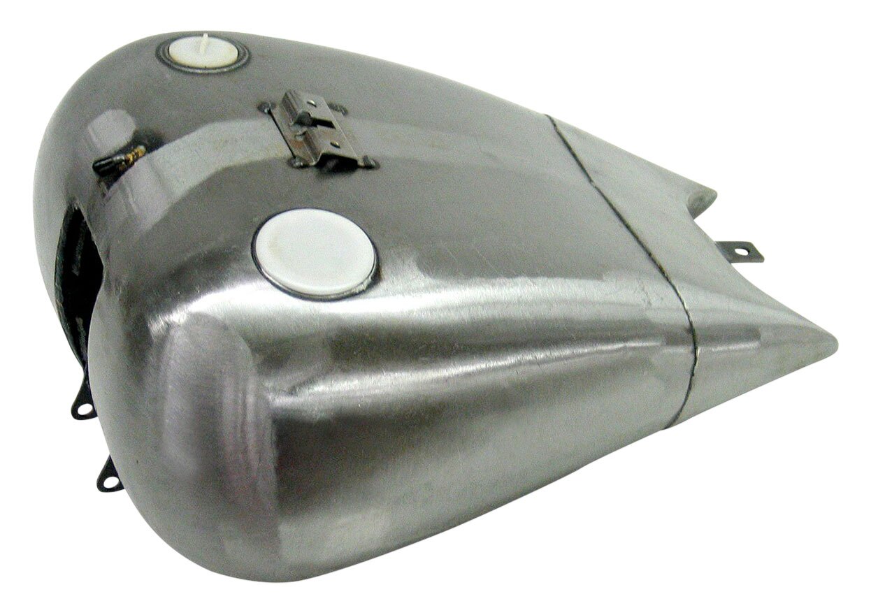 Drag Specialties One-Piece Extended Gas Tank For Harley Softail 2000-2003