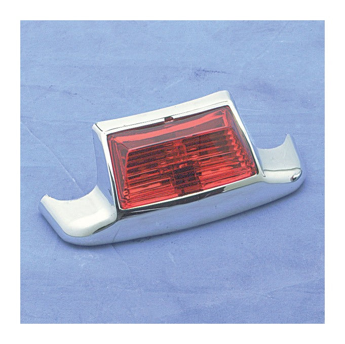 Drag Specialties Rear Fender Tip Light With Red Lens For Harley Touring / Softail 1980-1995