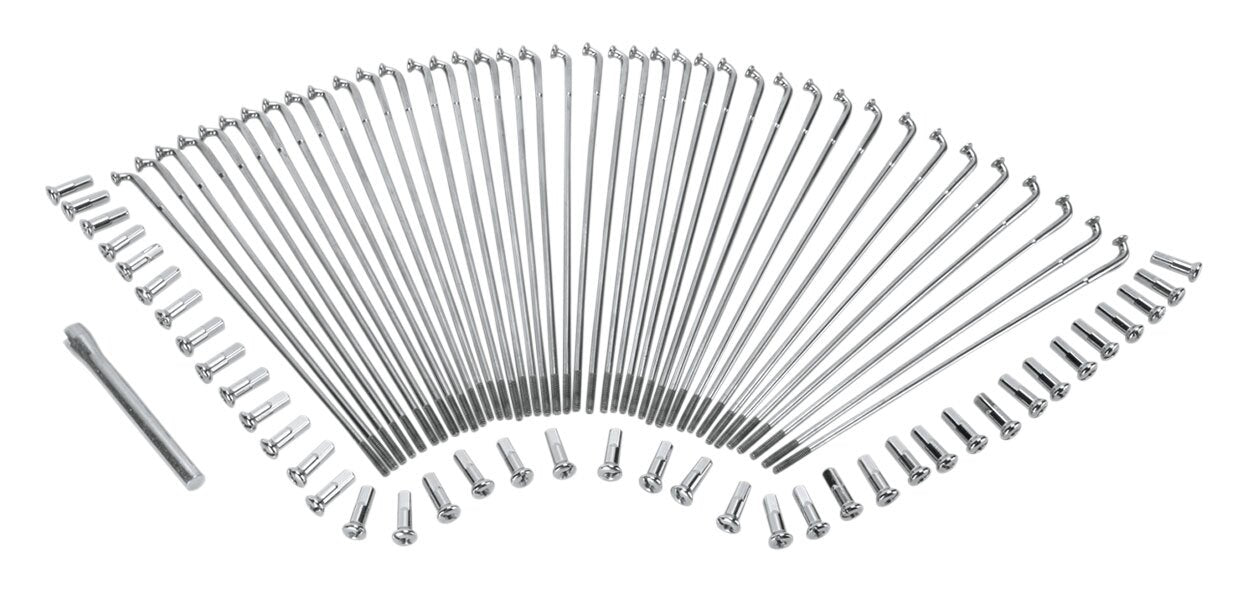 Drag Specialties Stainless Steel Spoke Set For Drop Center Rim