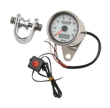  Drag Specialties 2.4" Programmable Speedometer For Harley