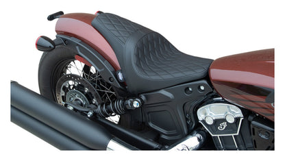 Drag Specialties 3/4 Solo Seat For Indian Scout Bobber 2018-2024