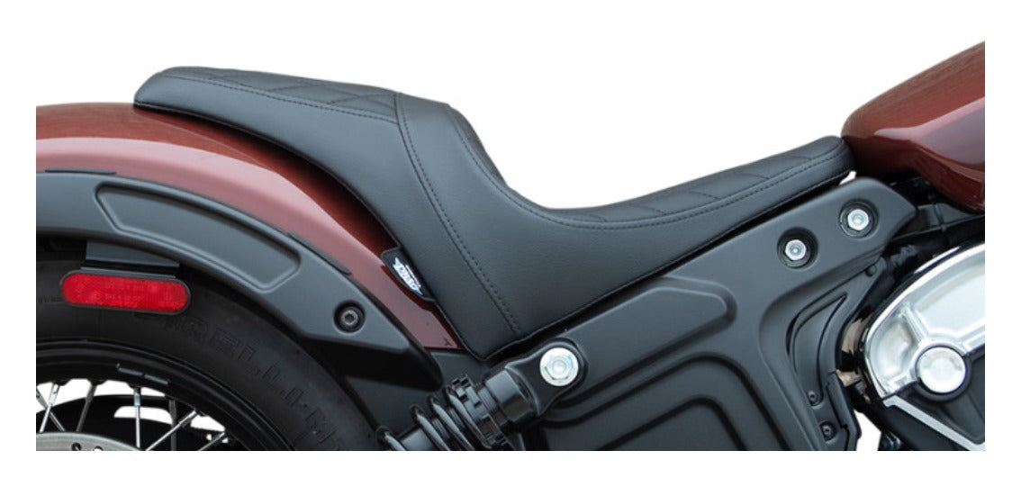  Drag Specialties 3/4 Solo Seat For Indian Scout Bobber 2018-2024