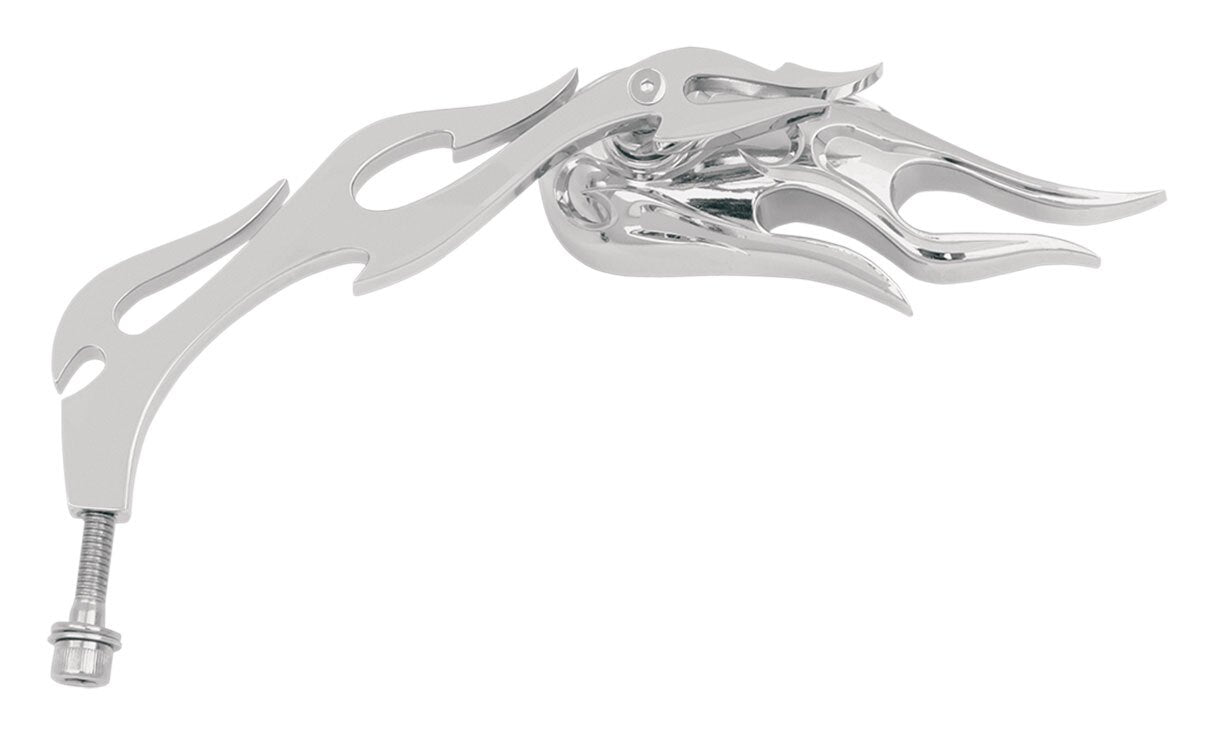  Drag Specialties 3-D Flame Mirrors