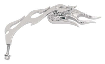  Drag Specialties 3-D Flame Mirrors