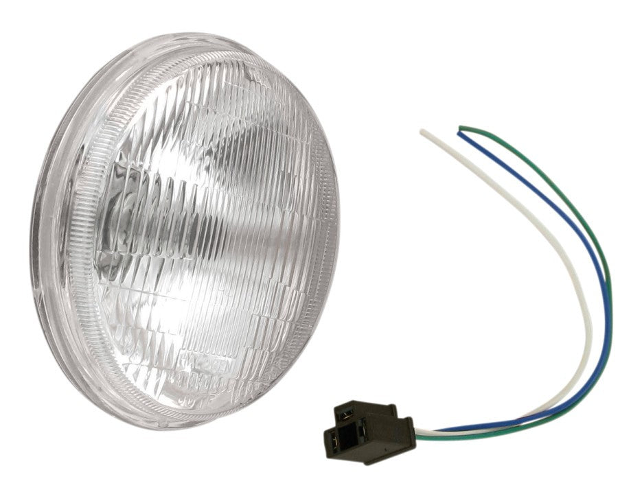  Drag Specialties 5 3/4" Bottom-Mount Headlight Assembly For Harley