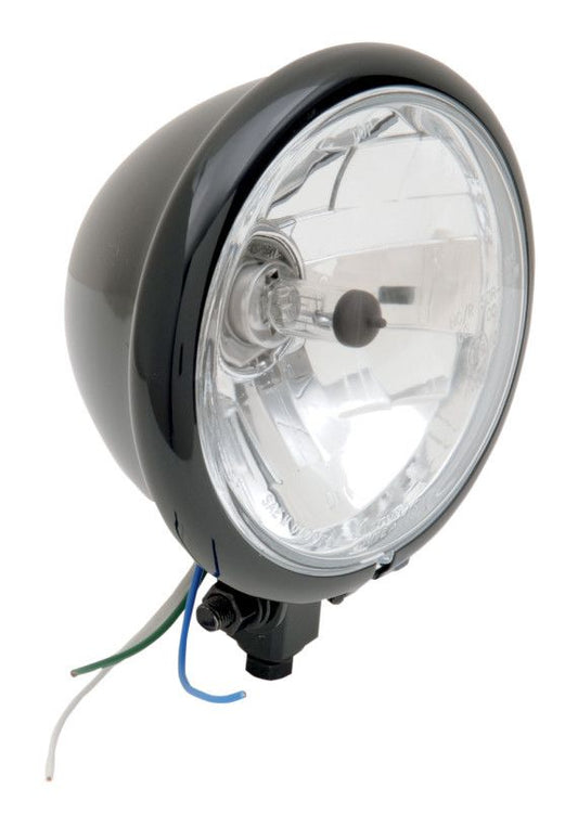  Drag Specialties 5 3/4" Diamond Style Bottom-Mount Headlight