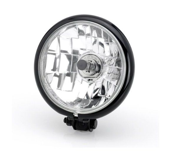  Drag Specialties 5 3/4" Diamond Style Bottom-Mount Headlight