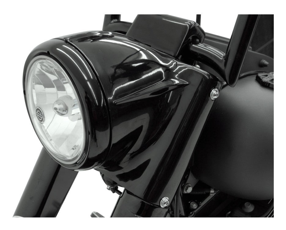  Drag Specialties 7" Headlight Nacelle Kit For Harley Softail 1986-2017