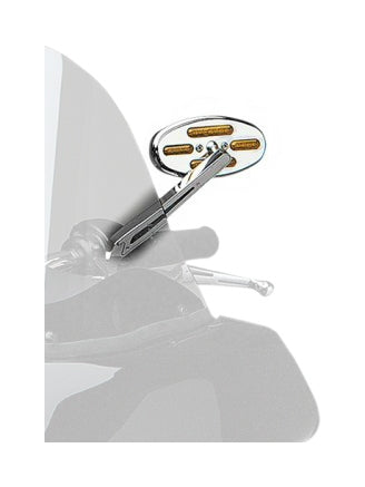  Drag Specialties Arlen Ness Stealth Mirrors With Dual Intensity LEDs For Harley
