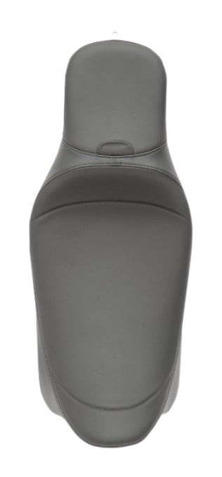  Drag Specialties Backrest Compatible Extended Reach Predator 2-Up Seat For Harley Touring 2008-2025
