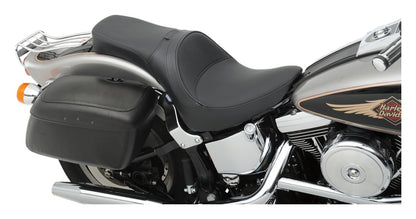  Drag Specialties Backrest Compatible Predator 2-Up Seat For Harley Softail 1984-1999
