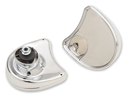  Drag Specialties Batwing Fairing Mirrors For Harley Touring 2014-2025