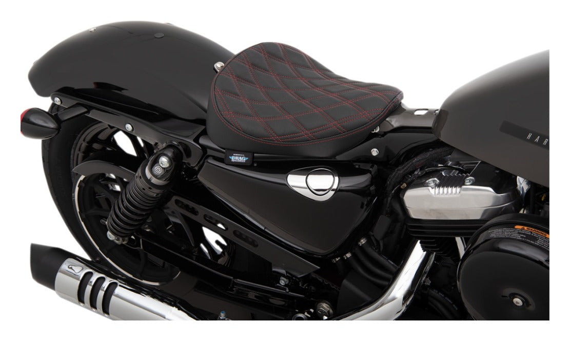  Drag Specialties Bobber-Style Solo Seat For Harley Sportster 2010-2022