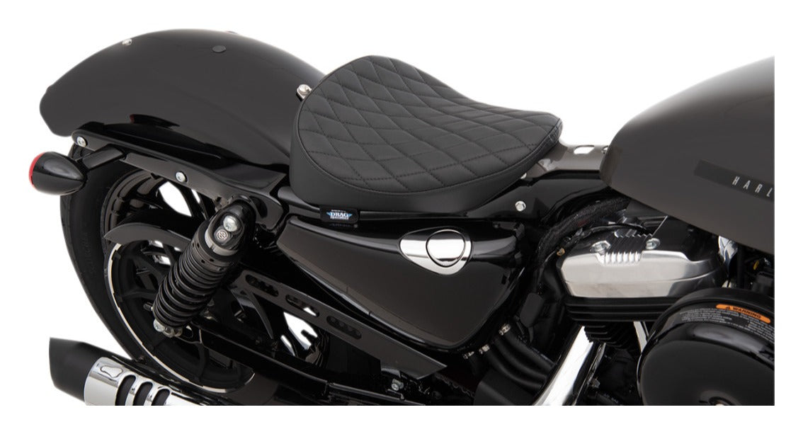  Drag Specialties Bobber-Style Solo Seat For Harley Sportster 2010-2022
