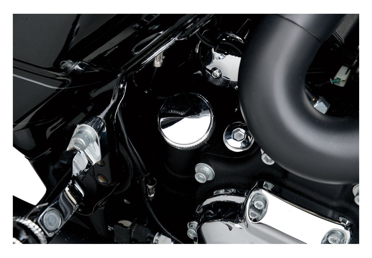  Drag Specialties Chrome Domed Oil Fill Dipstick For Harley Touring 2007-2016
