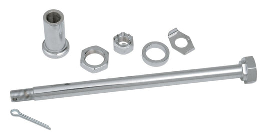  Drag Specialties Chrome Rear Axle Kit For Harley FL FX 1967-1972