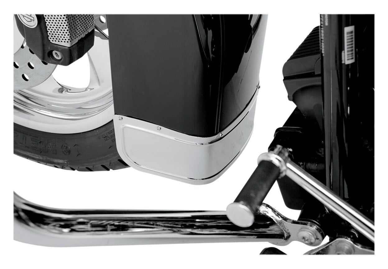  Drag Specialties Chrome Steel Front Fender Skirt For Harley Touring 1980-2013