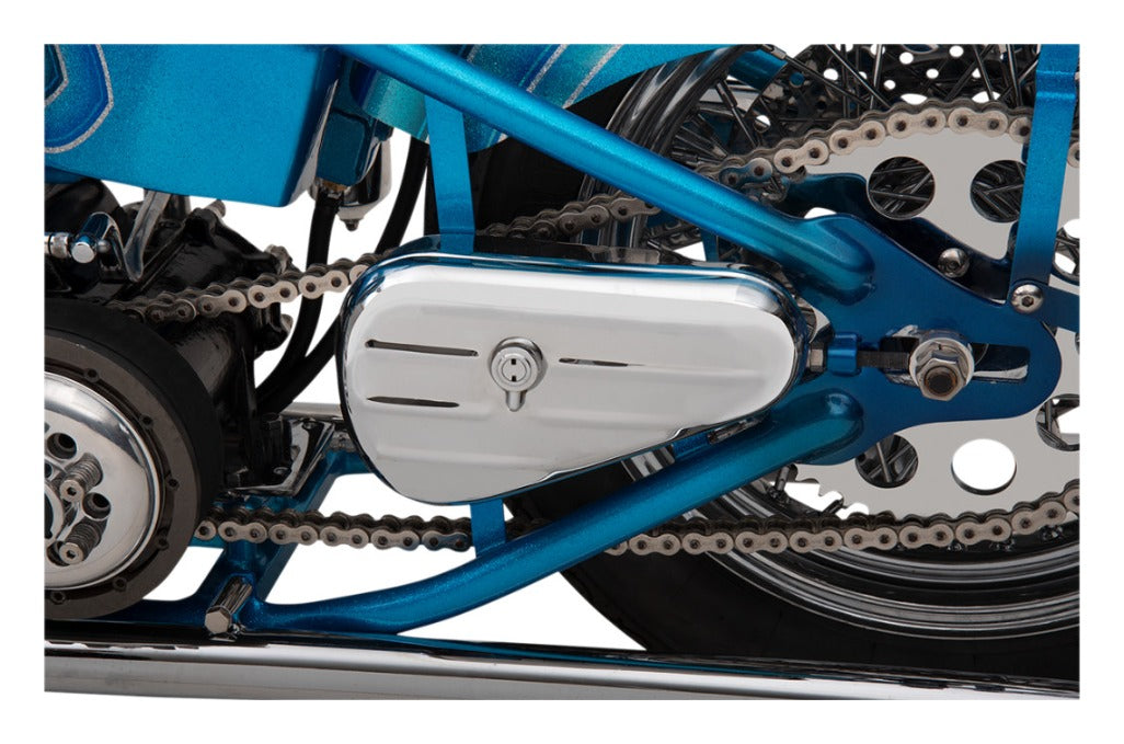  Drag Specialties Chrome Teardrop Toolbox For Harley