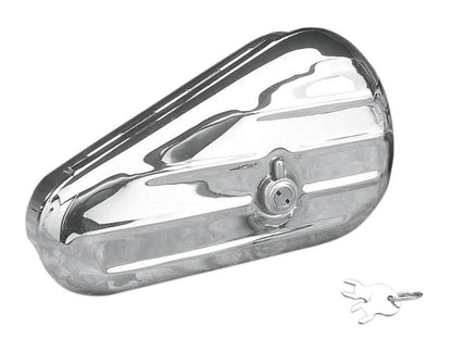  Drag Specialties Chrome Teardrop Toolbox For Harley