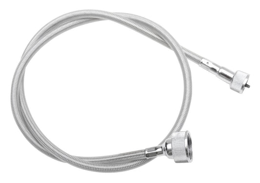  Drag Specialties Clear Coated Stainless Steel Speedometer Cable