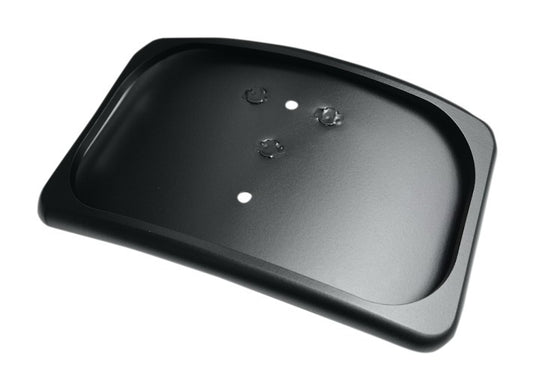  Drag Specialties Curved Radius License Plate Mount For Harley Small Radius / Flat Black [Previously Installed]