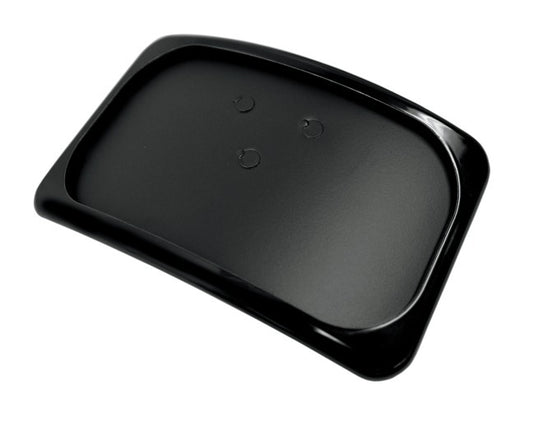  Drag Specialties Curved Radius License Plate Mount For Harley Small Radius / Gloss Black [Incomplete]