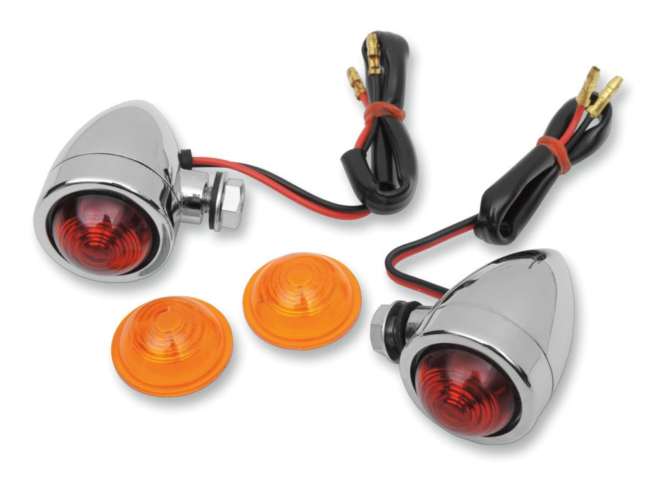  Drag Specialties Custom Bullet Marker Lights