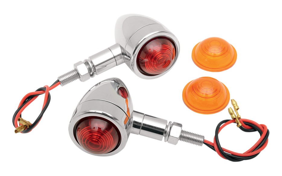  Drag Specialties Custom Bullet Marker Lights