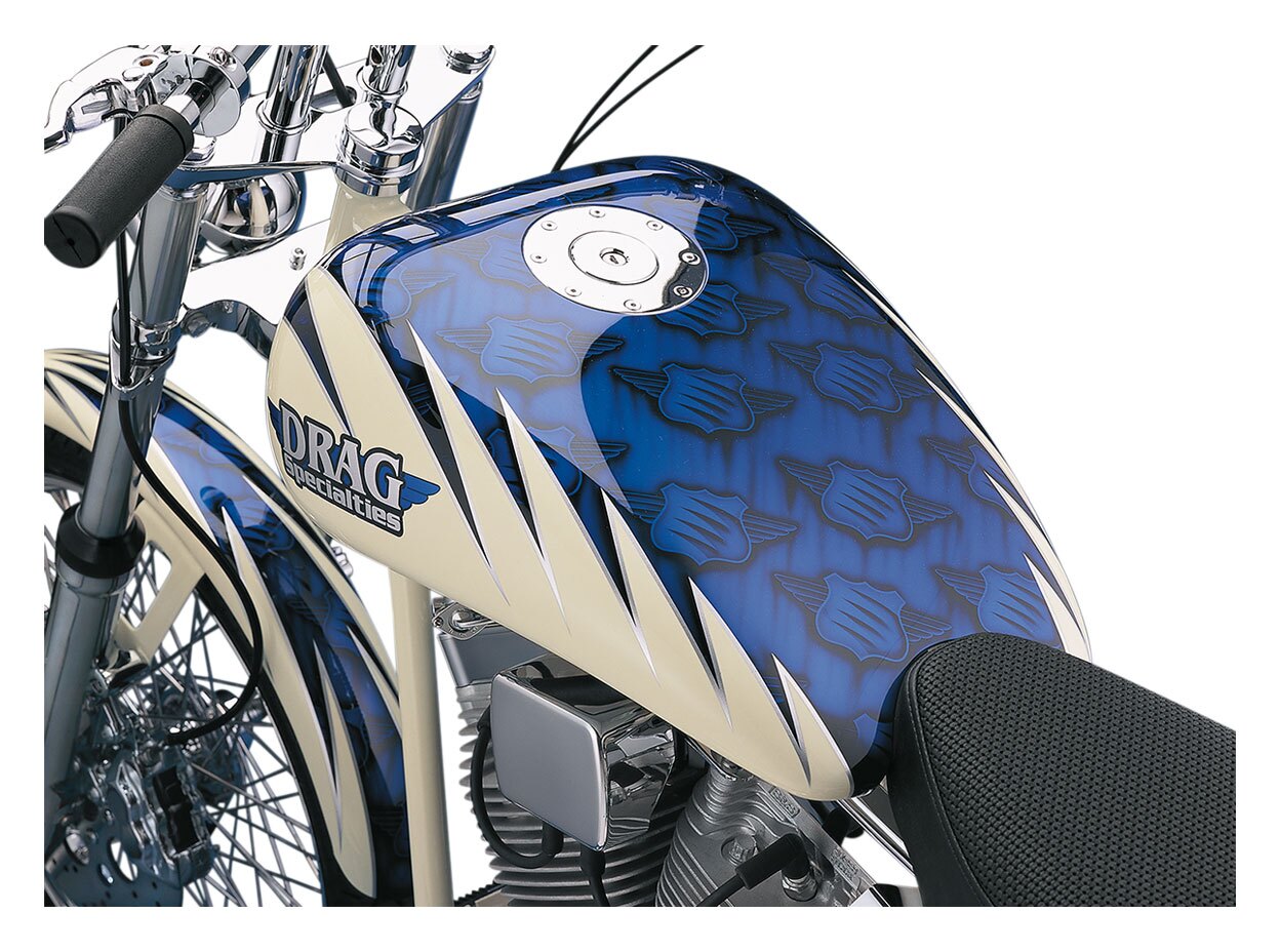  Drag Specialties Custom One-Piece Stretched Tank For Harley Softail 1984-1999