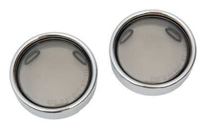  Drag Specialties Deep Dish Deuce Turn Signal Lenses For Harley 2000-2018