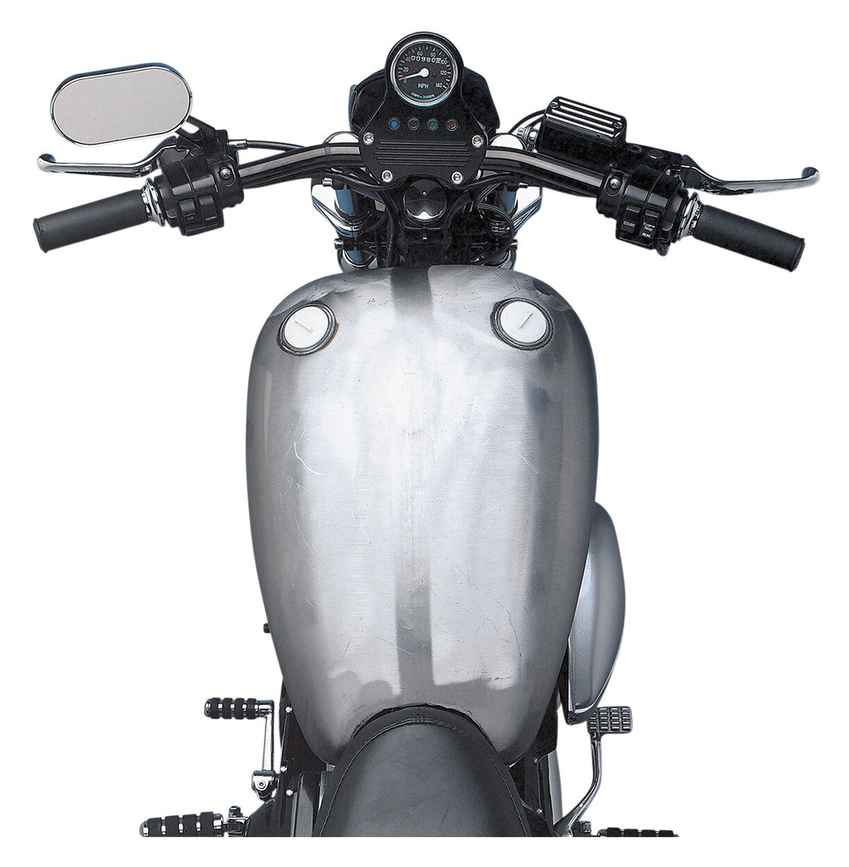  Drag Specialties Extended Smooth-Top Fat Bob Gas Tank For Harley Sportster 1982-2003