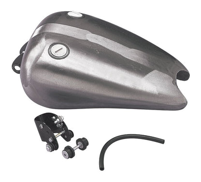  Drag Specialties Extended Smooth-Top Fat Bob Gas Tank For Harley Sportster 1982-2003