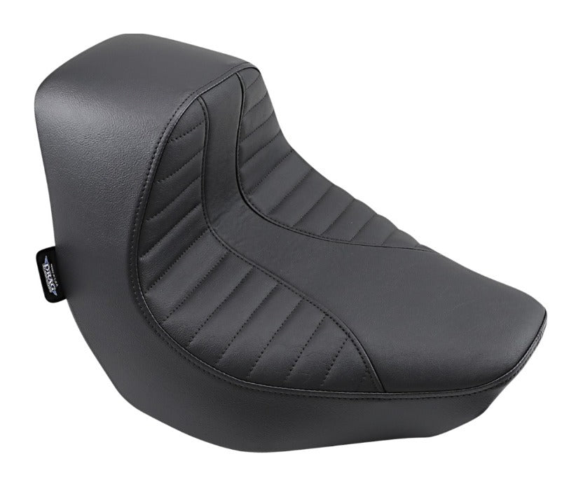  Drag Specialties EZ-On Solo Seat For Harley FXBR/S 2018-2020 Scorpion Stitch [Previously Installed]