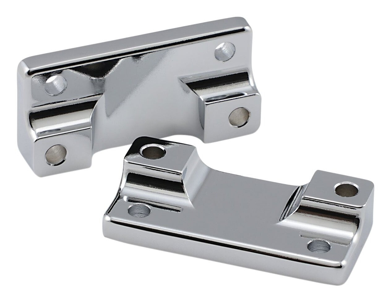  Drag Specialties Fatboy Fender To Fork Adaptor For Harley Touring 1980-2013 Chrome [Open Box]