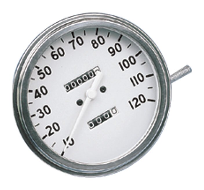  Drag Specialties 5" FL Style Speedometer For Harley