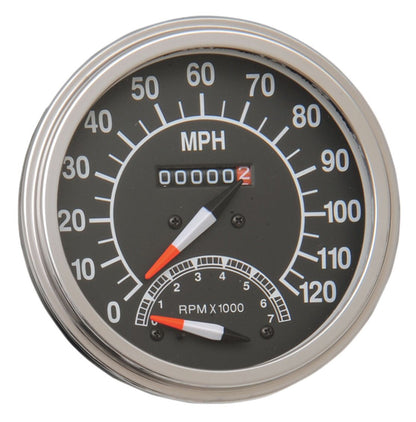  Drag Specialties 2:1 Speedometer For Harley FL / FX 1973-1984