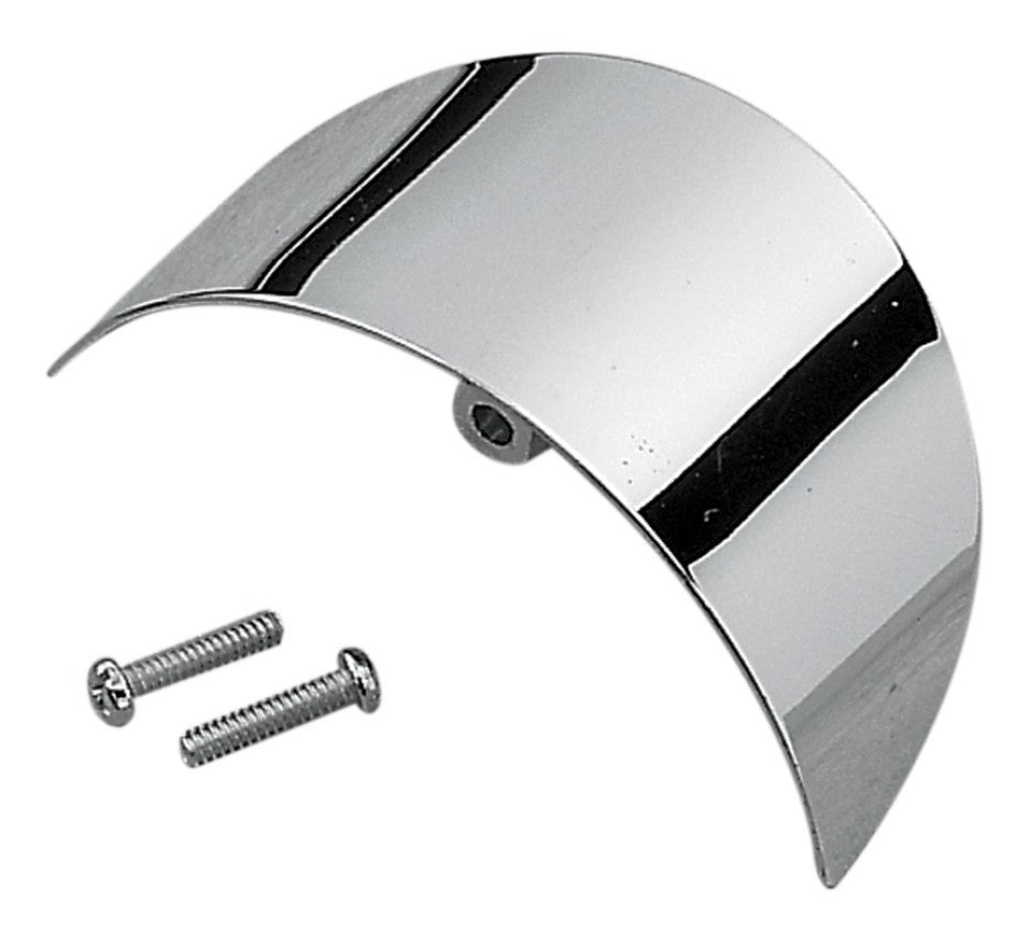  Drag Specialties Flat Style Rear Turn Signal Visors For Harley FL 1986-2018