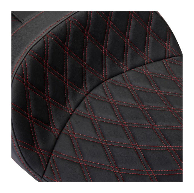  Drag Specialties Freedom Two Up Seat For Harley Touring 2009-2025