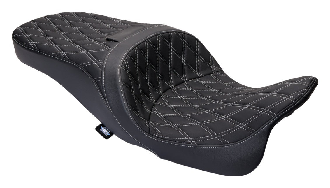  Drag Specialties Freedom Two Up Seat For Harley Touring 2009-2025