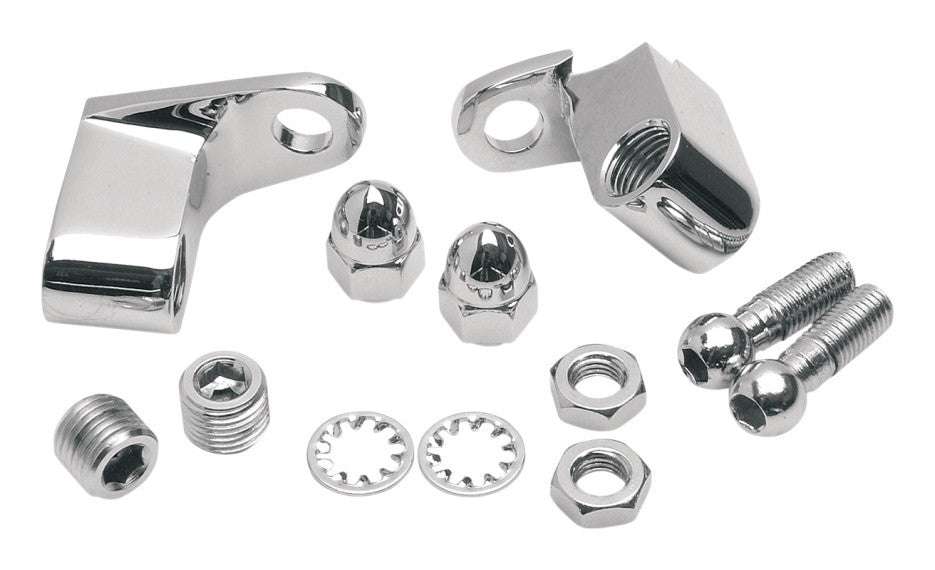 Drag Specialties Front Turn Signal Mount Kit For Harley 1986-2017