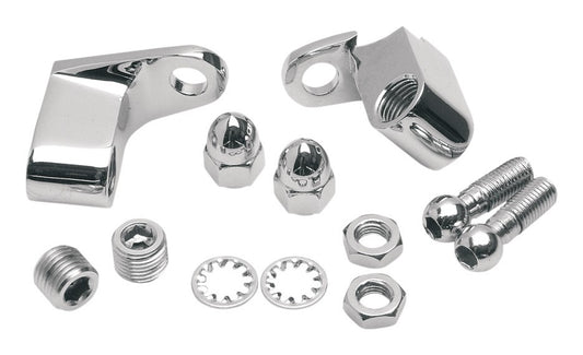  Drag Specialties Front Turn Signal Mount Kit For Harley 1986-2017
