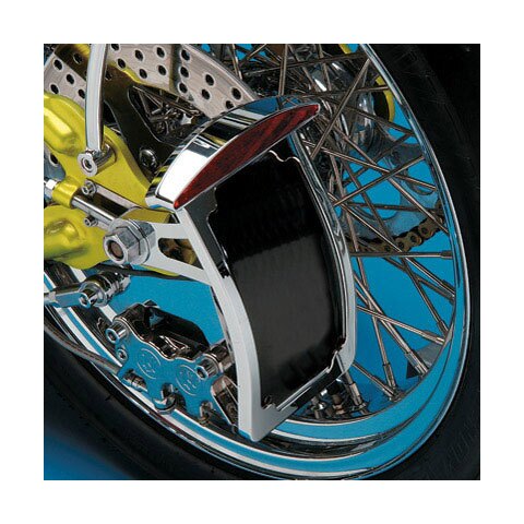  Drag Specialties Half Moon LED Taillight / License Plate Mount For Harley Softail 1986-1999