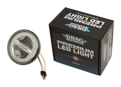  Drag Specialties LED 5 3/4" Headlight For Harley