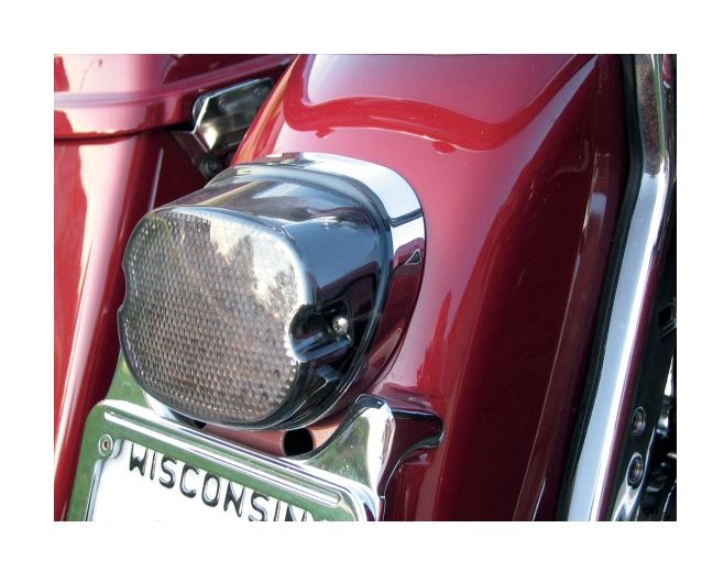  Drag Specialties LED Low Profile Taillight For Harley 1999-2026