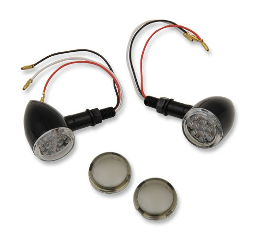  Drag Specialties LED Mini Deuce Bullet Turn Signals