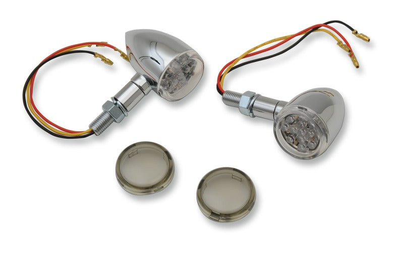  Drag Specialties LED Mini Deuce Bullet Turn Signals