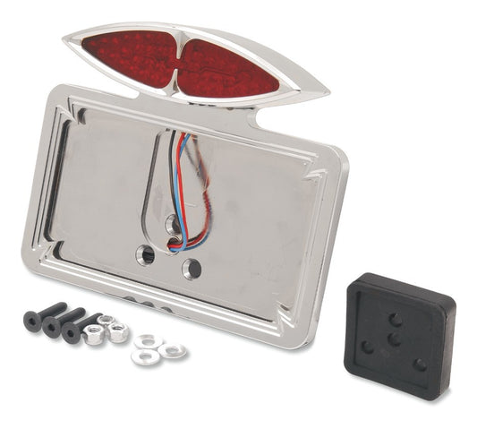  Drag Specialties License Plate Holder And Cateye Taillight For Harley