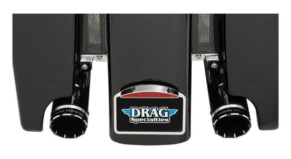  Drag Specialties License Plate Holder And Half-Moon Taillight For Harley